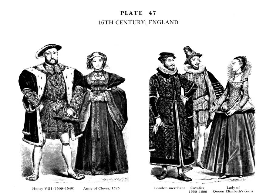Planche 47a XVIe Siecle - Angleterre - 16Th Century - England.jpg